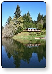 Guest First RV Resorts properties are located in places of dramatic natural beauty, like Look Lake, near the Oregon coast