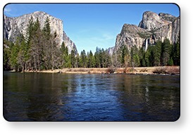 Yosemite National Park is right near High Sierra RV Park &amp; Campground and Yosemite Pines RV Resort.
