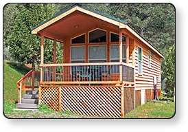 Yosemite Pines offers luxurious cabins